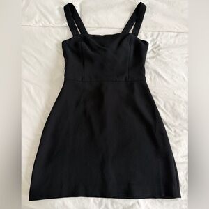 Aritzia Wilfred Black Mini Dress